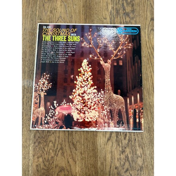 The Sound Of Christmas Vinyl Record By The Three Suns RCA Camden CAL-633 Long Pl - Picture 1 of 5